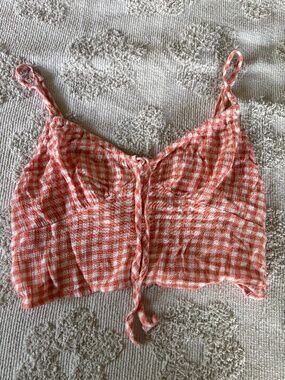 Plaid Crop Top